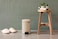 Brabantia NewIcon Pedal Bin 5 L Soft Beige &ndash; Soft-Closure Bathroom Rubbish Bin with Removable Inner Bucket + Bin Bag