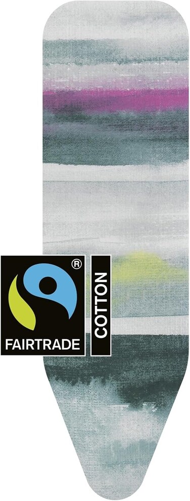 Brabantia Ironing Board Cover Size A 110 x 30 cm, Cotton Replacement Cover, Morning Breeze