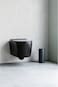 Brabantia MindSet Toilet Roll Dispenser Mineral Infinite Grey, Holds 2 Spare Rolls, Smart Lift System, Wall-Mount or Freestanding Bathroom Toilet Paper Storage