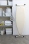 Brabantia Ironing Board Cover Size D 135 x 45 cm, Extra Large Replacement Cover with 8 mm Foam Insert, Complete Set, Ecru