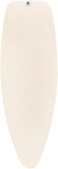 Brabantia Ironing Board Cover Size D 135 x 45 cm, Extra Large Replacement Cover with 8 mm Foam Insert, Complete Set, Ecru