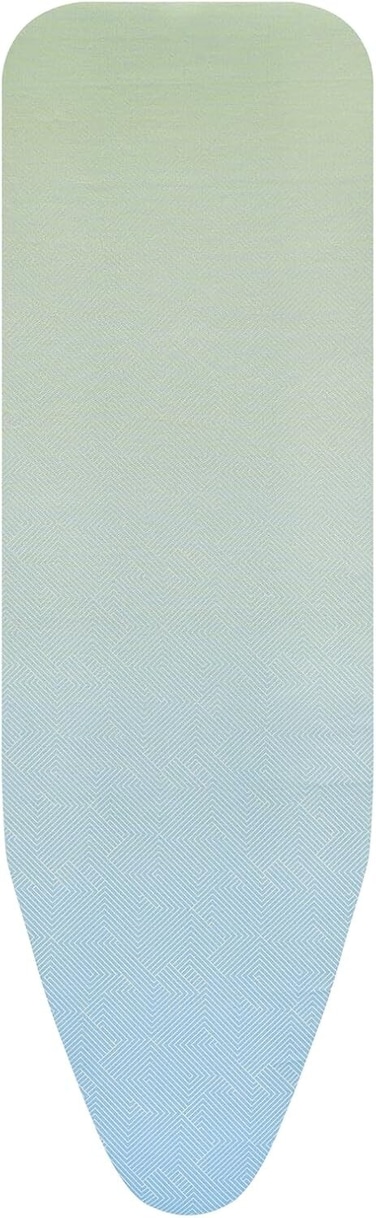 Brabantia Ironing Board Cover B Top Layer with 2 mm Foam, Soothing Sea, 124 x 38 cm