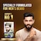 Bigen Men&rsquo;s Beard Color B105 Medium Brown, Ammonia-Free Beard Dye