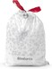Brabantia PerfectFit Bin Liners Size Y, 20 Litre, White, 120 Bags