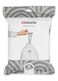 Brabantia PerfectFit Bin Liners Size H (50&ndash;60 Litre) &ndash; 40 Bags &ndash; 
Thick Plastic Trash Bags with Tie Tape, White