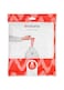 Brabantia PerfectFit Bin Liners Size B (5 Litre) &ndash; 40 Bags,
 Thick Plastic Trash Bags with Tie-Tape Drawstring, White