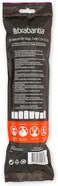 Brabantia PerfectFit Bin Liners Size C (10&ndash;12 Litre) &ndash; 20 Bags &ndash; 
Strong Trash Bags with Tie Tape, White