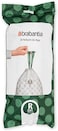 Brabantia PerfectFit Bin Liners Size R, 36L, 40 Bags, White