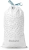 Brabantia IdealFit Bin Liners Size O, 30L, 20 Bags, White