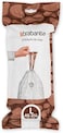 Brabantia PerfectFit Bin Liners Size L, 40-45L, 40 Bags, White