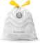 Brabantia Bin Liners Size A, 3L, 20 Bags, White