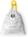 Brabantia Bin Liners Size A, 3L, 20 Bags, White