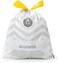 Brabantia PerfectFit Bin Liners Size A, 3L, 40 Bags, White