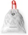 Brabantia Bin Liners Size B, 5-7L, White