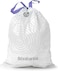 Brabantia Bin Liners Size D, 15-20L, 60 Bags, White
