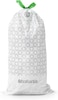 Brabantia Bin Liners Size G, 23-30L, Pack of 2, 40 Bags, White