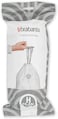 Brabantia PerfectFit Bin Liners Size H, 50-60L, 20 Bags, White