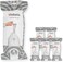 Brabantia PerfectFit Bin Liners Size H, 50-60L, 120 Bags, White