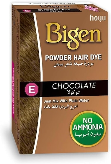 Bigen Powder Hair Dye, Chocolate E, 6g