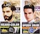 Bigen Beard Color B101 Natural Black &amp; Men&rsquo;s Speedy Hair Color 101 Natural Black, Pack of 2