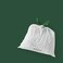 Brabantia PerfectFit Bin Liners Size R (36 Litre) &ndash; 40 Bags, 
Thick Plastic Trash Bags with Tie Tape Drawstring Handles, White