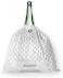 Brabantia PerfectFit Bin Liners Size R (36 Litre) &ndash; 3 x 20 Rolls 
(Total 60 Bags), Thick Plastic Trash Bags with Tie Tape Handles, White
