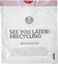 Brabantia PerfectFit Trash Bags Size V (3 Litre) &ndash; 40 Bags, Thick Plastic Bin Liners with Drawstring Handles, White
