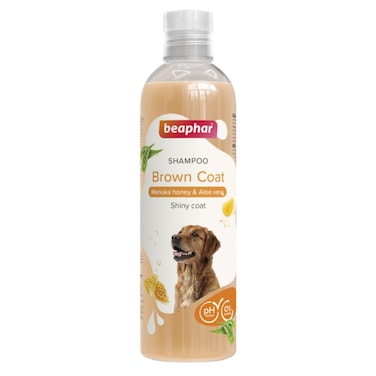 Dog Shampoo for Brown Coat 250ml &ndash; Deep Clean &amp; Natural Shine Care