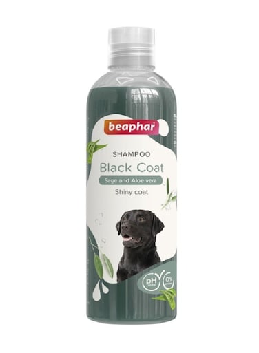 شامبو الفرو الأسود للكلاب - 250 مل