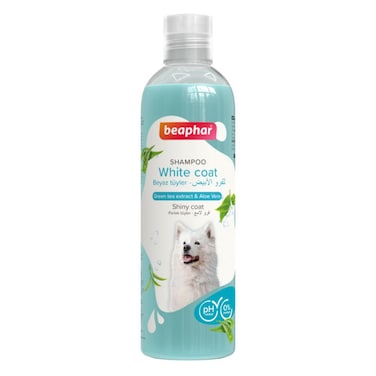 Green Tea &amp; Aloe Vera Dog Shampoo 250ml &ndash; For White Coated Dogs