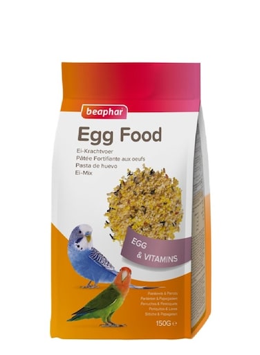 Beaphar Egg Food For Parakeets And Parrots - 150g
