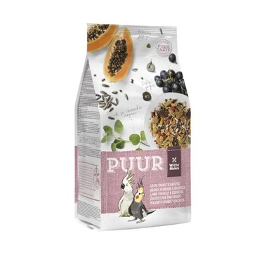 Witte Molen Puur Large Parakeet &amp; Cockatoo Food 750g &ndash; Complete Nutrition