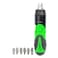 Terminator Screw Driver Set 6 in 1 (+&amp;-) Mixed Heads Detatchable With Rubber Handle