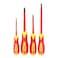 Terminator Screw Driver Set VDE Insulated 1000V 4 Pcs, 2 Pcs Slotted &amp; 2 Pcs Pozidriv