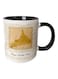 Happy Bastille Day Printed Mug Brown/White/Black