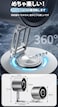JEEYING Desktop Fan, Aluminum Alloy, Silent, 10 Levels of Air Flow Adjustment, USB Fan, Type-C 4,000 mAh, 360 Degree Angle Adjustment, Cool Wind and Comfort, Supports Drops from a Height of 4.7 ft