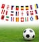European Countries String Flag 8M 24Countries Euro 2024 Europe Cup National Flag Football Match Bunting Banner for Bar Party Decor