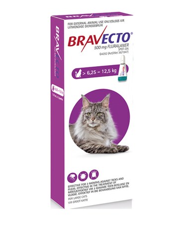 Bravecto Spot-On 1.79ml (>6.25-12.5kg) - 164712