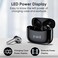 True Wireless Earbuds, Bluetooth Earphones 60H Playback, CVC Noise Cancelling with Wireless Charging Case, in-Ear Stereo Wireless Earphones Built-in Mic, LED Display, IPX7 Waterproof Sport Headphones

