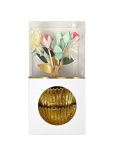 Meri Meri Flower Bouquet Cupcake Kit