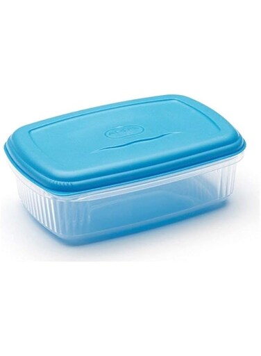 Addis 510440 Rectangular Food Saver Blue 1.2Ltr Blue