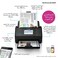 Epson workforce es-580w wireless, auto-sheet feed scanner wifi connected