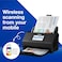 Epson WorkForce ES-580W Wi-Fi High-speed Auto Feed Colour Scanner with Touchscreen and OCR Software