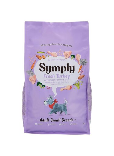 Symply Fresh Turkey Adult Small Breeds Dry Dog 2KG