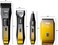 DSP 4-in-1 Men's Grooming Kit, Manscape Adjustable Beard Trimmer, Body Trimmer, Nose Hair Trimmer &amp; Foil Shaver, IPX7 Waterproof, LED Display, Cordless for Face &amp; Body, for Home, Gift for Men