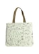 Cute Tote Bag for Women with Zipper, Funny Purse with Cats Dogs Large Canvas Shoulder Bag Handbag
