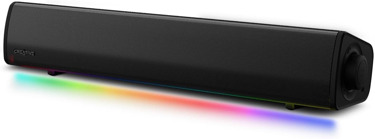 كرييتيف Creative Creative Sound Blaster GS3 Compact Gaming Soundbar With Rgb And Superwide Techno