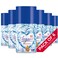 Elegant Automatic Spray REFILL &ndash; Fresh Water &ndash; 300ML &ndash; Pack of 6, 6-Pack (300ML x 6 Pcs) &ndash; Air Freshener REFILL for Home And Bathroom, Made With ESSENTIAL OILS