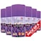 Elegant Automatic Spray REFILL &ndash; Lovely Lavender &ndash; 300ML &ndash; Pack of 6, 6-Pack (300ML x 6 Pcs) &ndash; Air Freshener REFILL for Home And Bathroom, Made With ESSENTIAL OILS