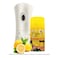 Elegant Automatic Spray REFILL &ndash; Lemon &ndash; 300ML &ndash; Pack of 6, 6-Pack (300ML x 6 Pcs) &ndash; Air Freshener REFILL for Home And Bathroom, Made With ESSENTIAL OILS
